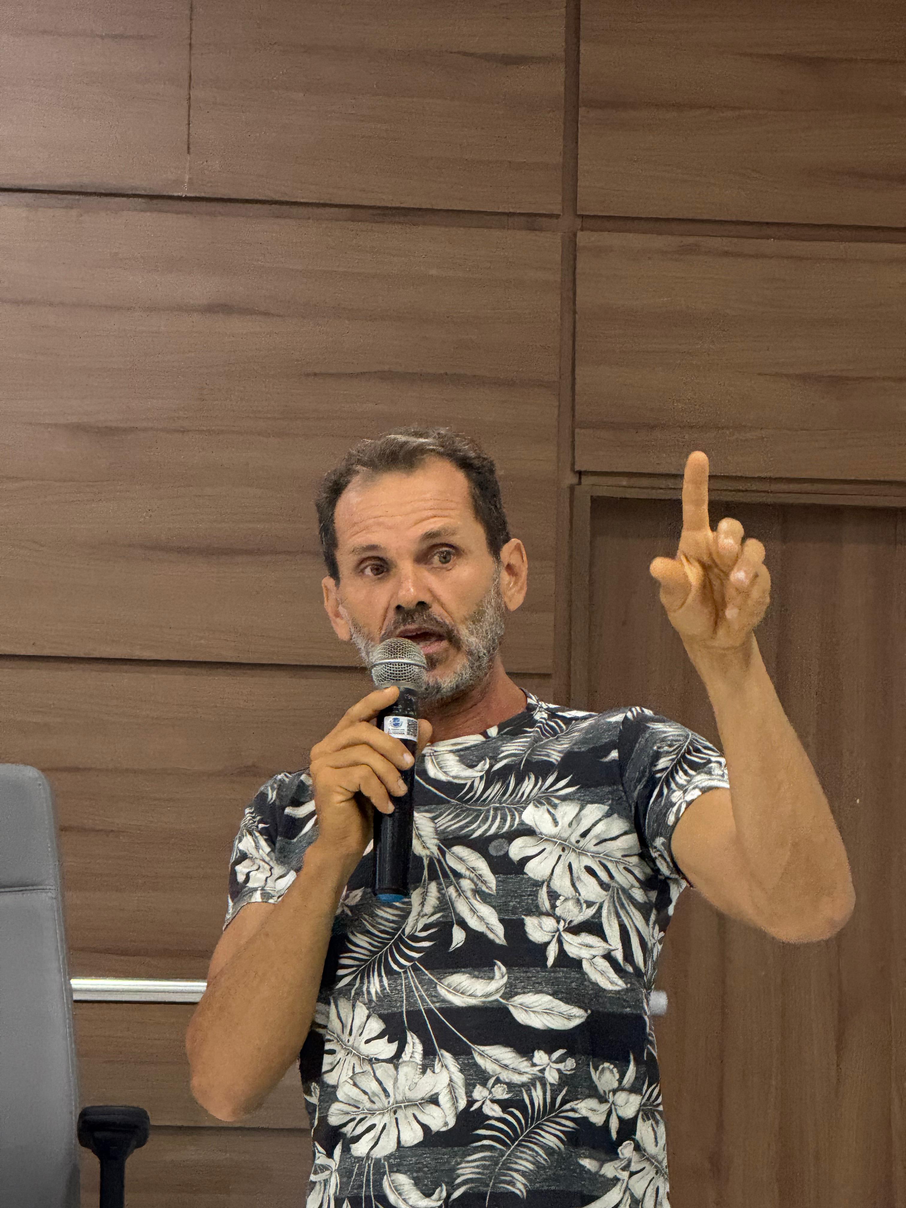 Participação do Turismólogo Kleber Bessa.