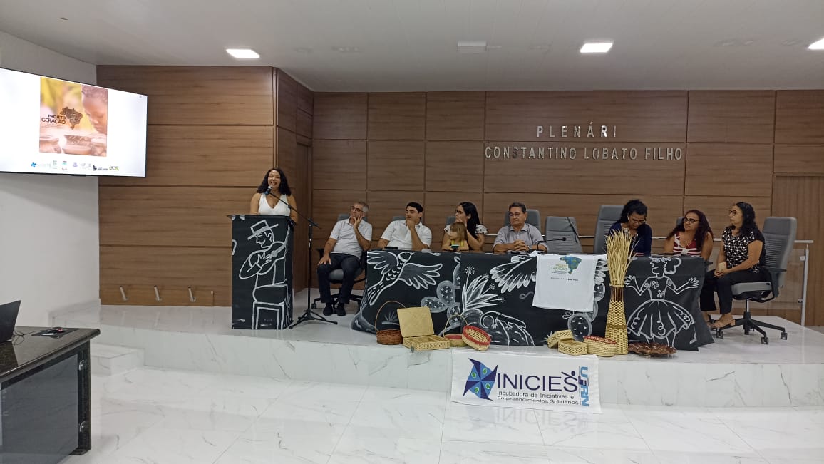 Participação da professora Ronalda, coordenadora do Projeto Geração.