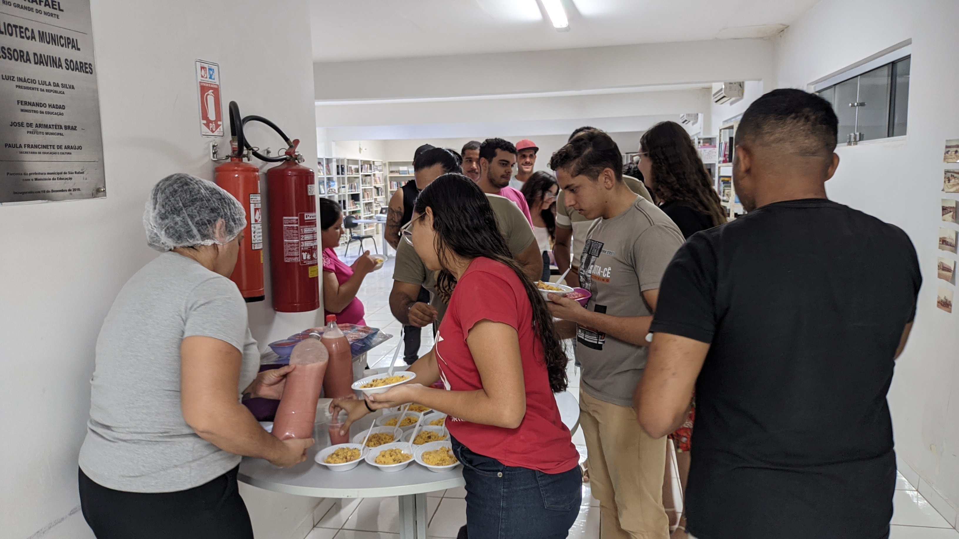 O lanche ofertado tem 100% de aprovação dos alunos. Aprovadíssimo!